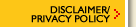 Disclaimer/Privacy Policy